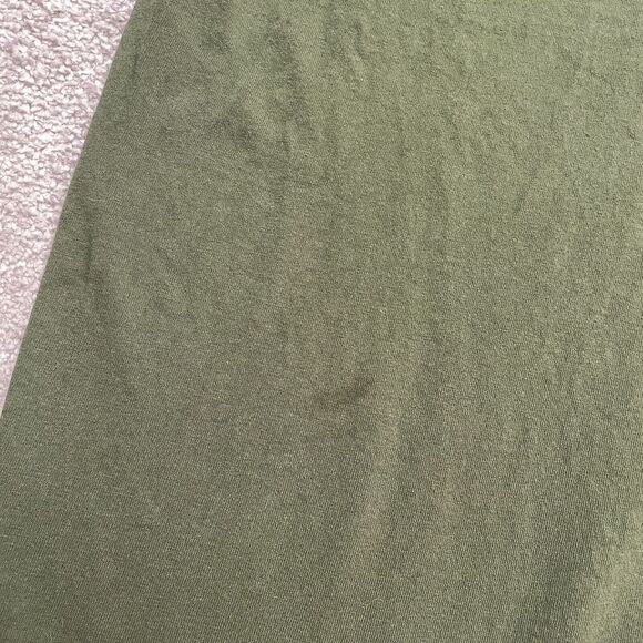 Disney Mickey Mouse Graphic T-Shirt Mens Large Green Crew Neck Casual Cotton Tee - Picture 9 of 10